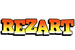 Rezart sunset logo