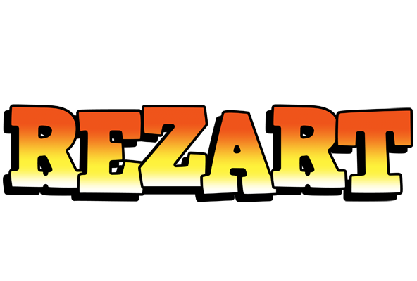 Rezart sunset logo