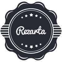Rezarta badge logo