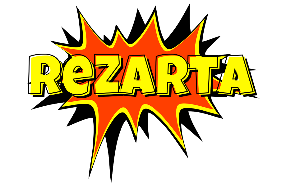 Rezarta bazinga logo