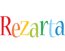 Rezarta birthday logo