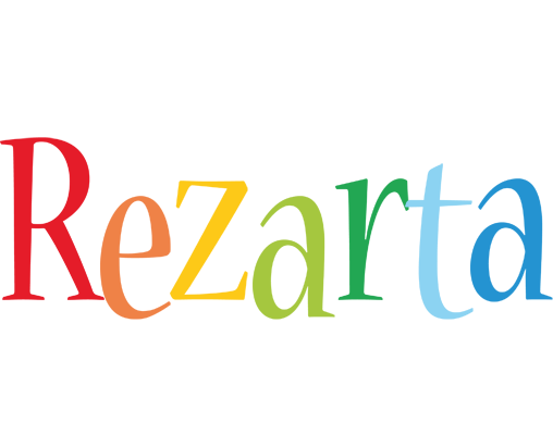 Rezarta birthday logo