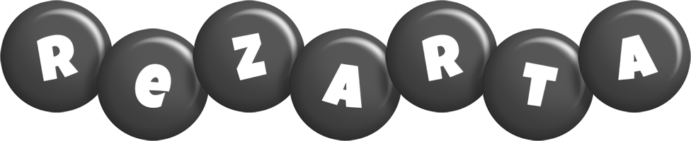 Rezarta candy-black logo