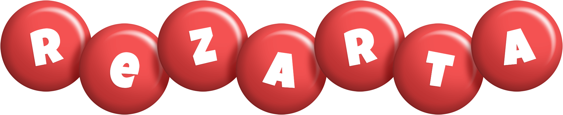 Rezarta candy-red logo
