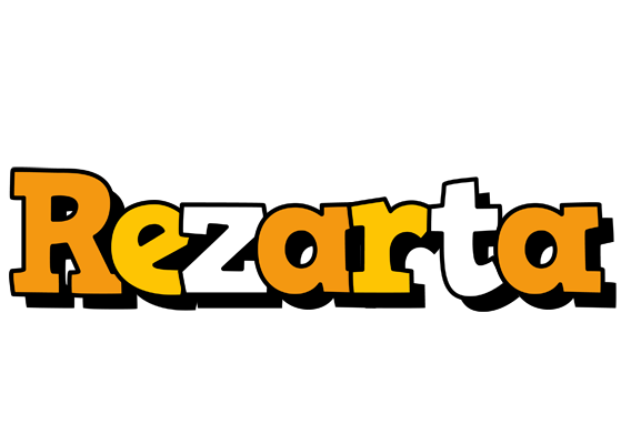 Rezarta cartoon logo