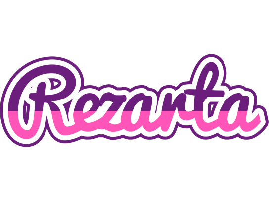 Rezarta cheerful logo