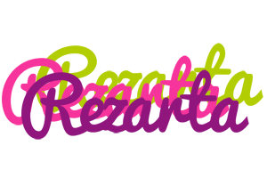 Rezarta flowers logo
