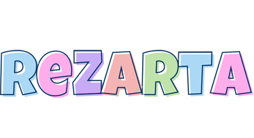 Rezarta pastel logo