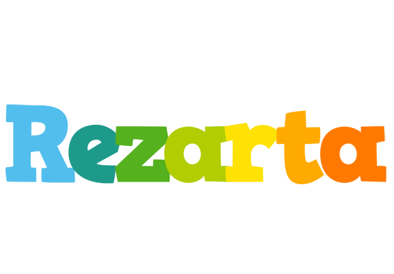 Rezarta rainbows logo