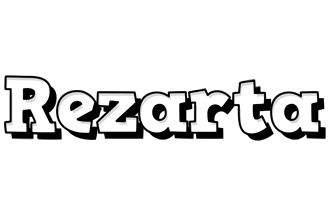 Rezarta snowing logo