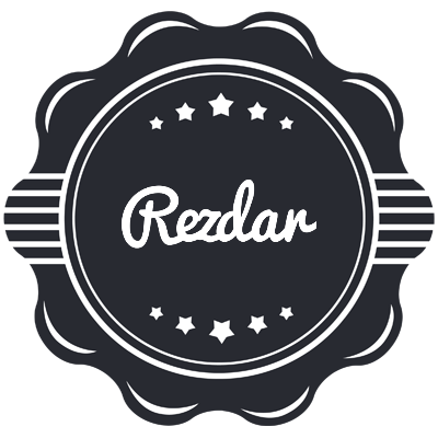 Rezdar badge logo