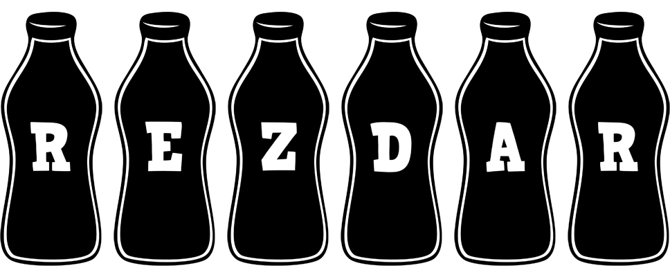 Rezdar bottle logo