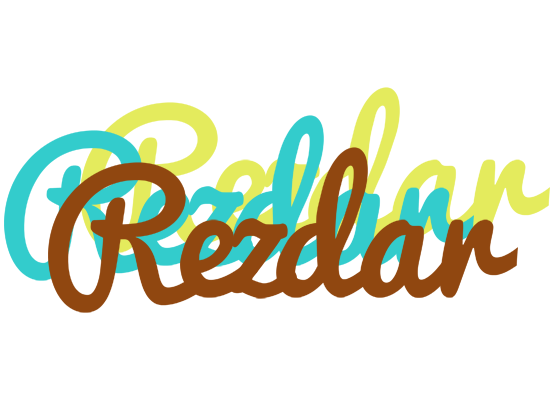 Rezdar cupcake logo