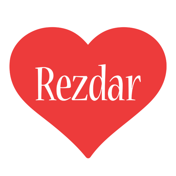 Rezdar love logo