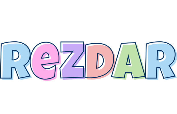 Rezdar pastel logo