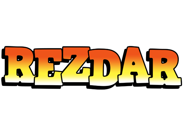 Rezdar sunset logo