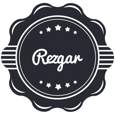 Rezgar badge logo
