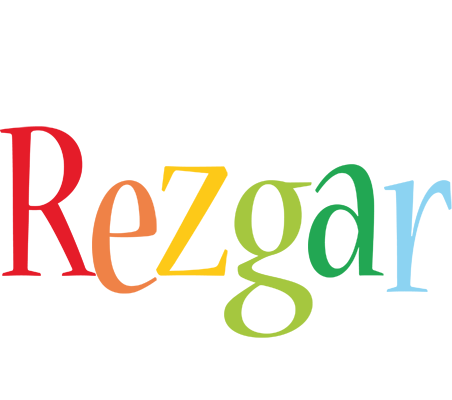 Rezgar birthday logo