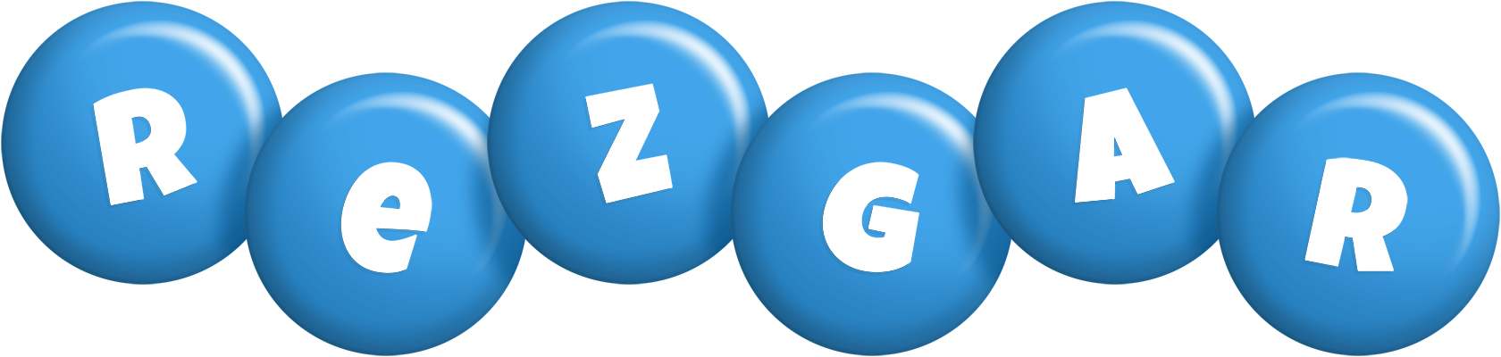 Rezgar candy-blue logo