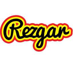 Rezgar flaming logo