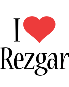 Rezgar i-love logo
