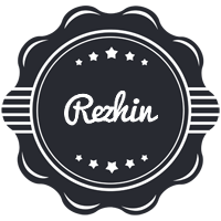 Rezhin badge logo