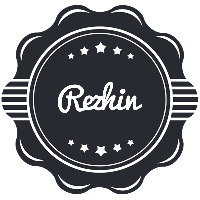 Rezhin badge logo