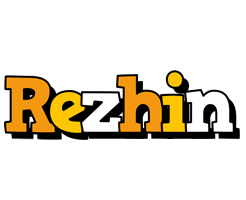 Rezhin cartoon logo