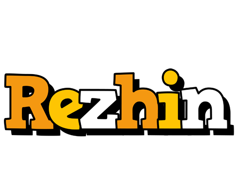 Rezhin cartoon logo