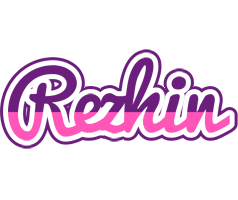 Rezhin cheerful logo