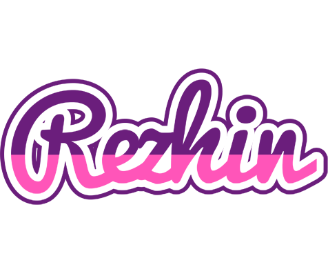 Rezhin cheerful logo