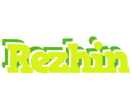 Rezhin citrus logo