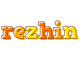 Rezhin desert logo