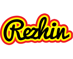 Rezhin flaming logo