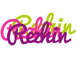 Rezhin flowers logo