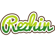 Rezhin golfing logo