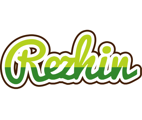 Rezhin golfing logo