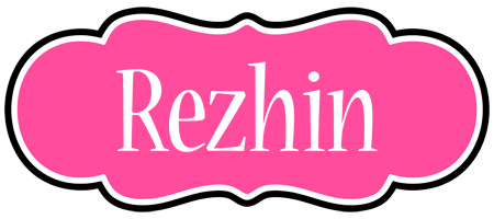 Rezhin invitation logo