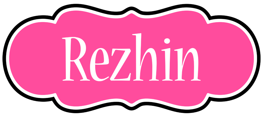 Rezhin invitation logo