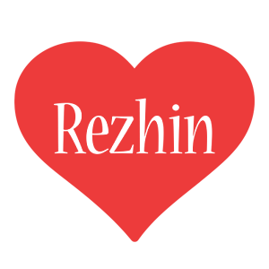 Rezhin love logo