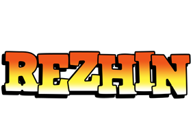 Rezhin sunset logo