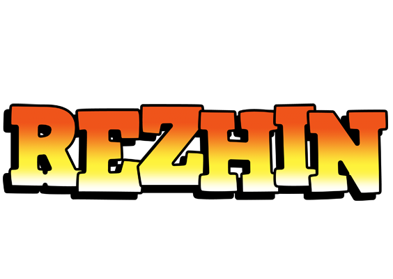 Rezhin sunset logo