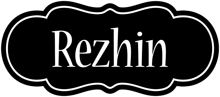 Rezhin welcome logo