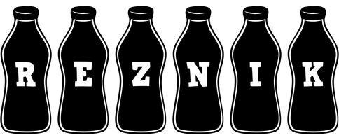 Reznik bottle logo