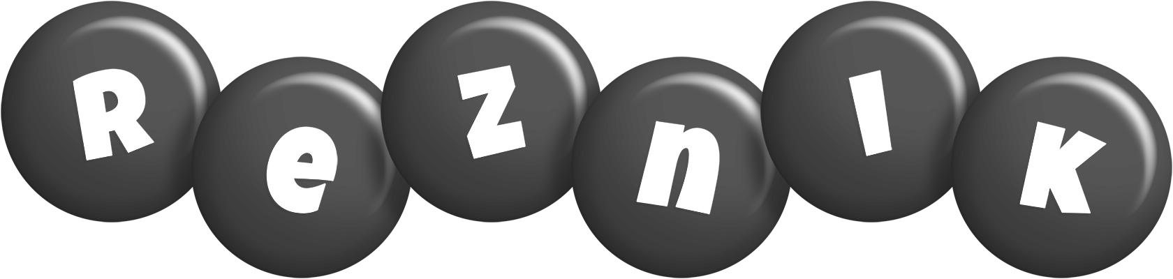 Reznik candy-black logo