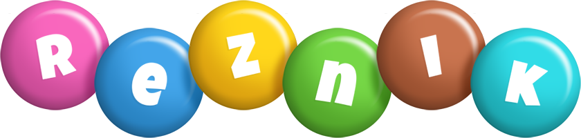 Reznik candy logo