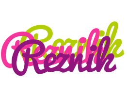 Reznik flowers logo