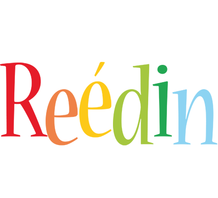 Reédin birthday logo
