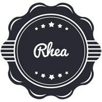 Rhea badge logo