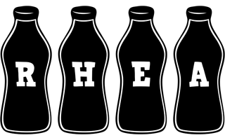 Rhea bottle logo